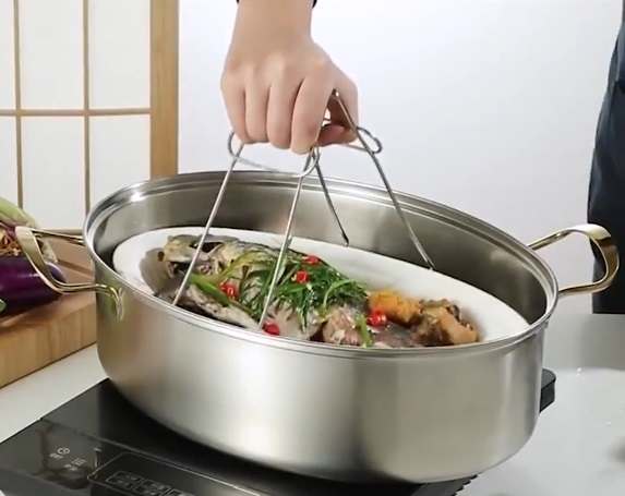 Steamer Kukus Ikan Sayur Stainless Steel